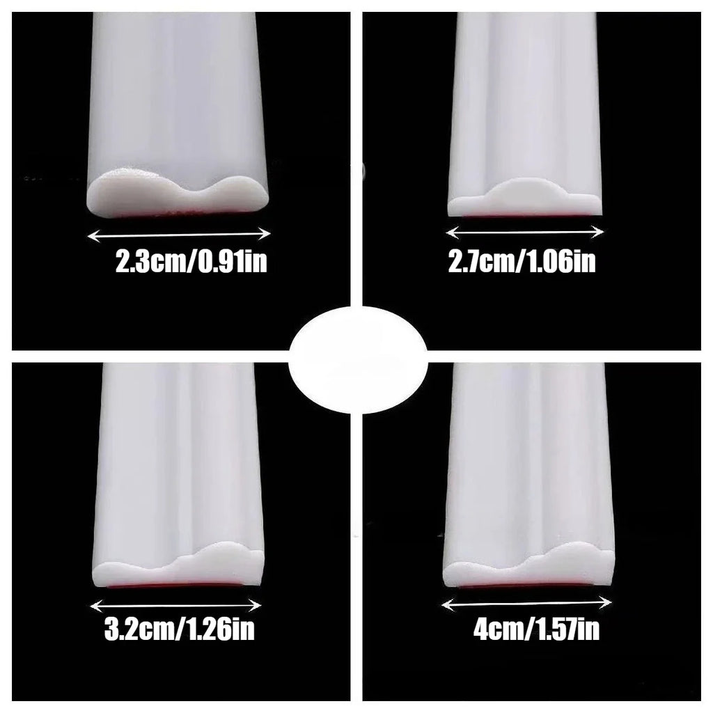 Flexible PVC Peel & Stick Decorative Molding Wall Trim Border Decorative Wall Trim Qme