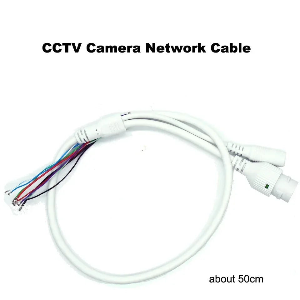 IP Camera RJ45 Network Cable DC 12V Power – CCTV Replacement CCTV Network Cable Qme