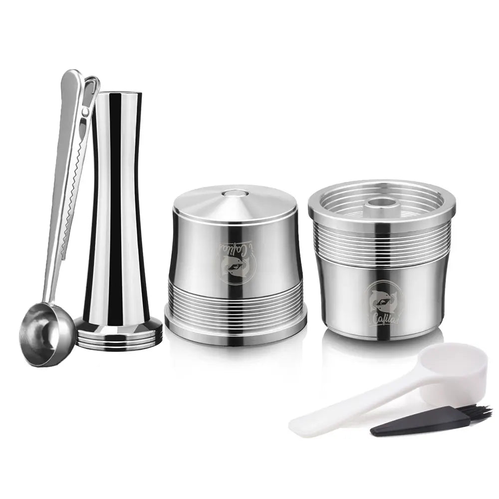Reusable Stainless Steel Coffee Pods for Illy X7.1 X8 X9 Y5 Refillable Coffee Pods Qst 2pods ts