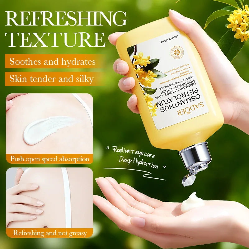 Osmanthus Vaseline Moisturizing Lotion – Smooth & Bright Skin Body Moisturizing Lotion Qme
