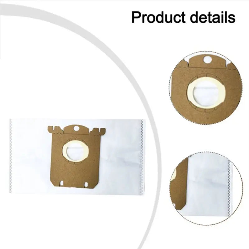 Electrolux AEG VX9 VX6 Replacement S-Bags – 6-Pack Dust Bags Vacuum Dust Bags Qst