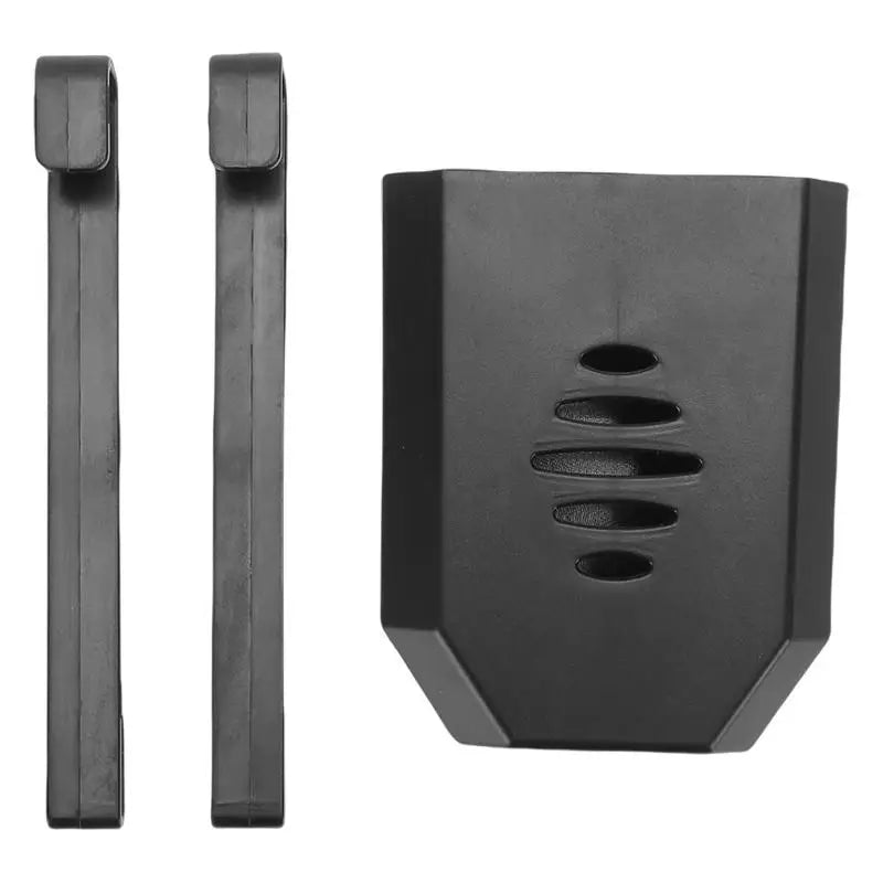 Toilet Tank Cleaning Tablet Holder – No-Drill Hanging Caddy Toilet Tablet Holder Qme black