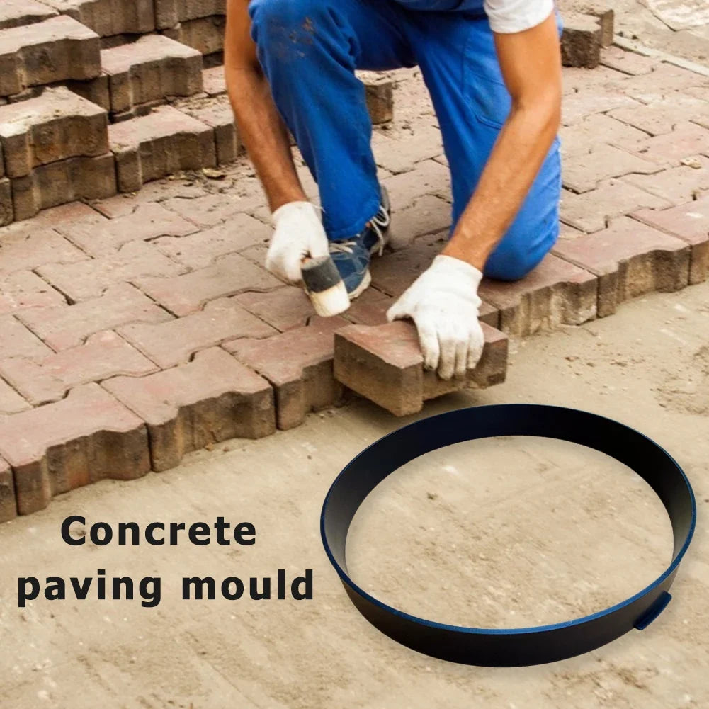 DIY Concrete Path Maker Mold – Reusable Stone Brick Paver Garden Paver Mold Qme