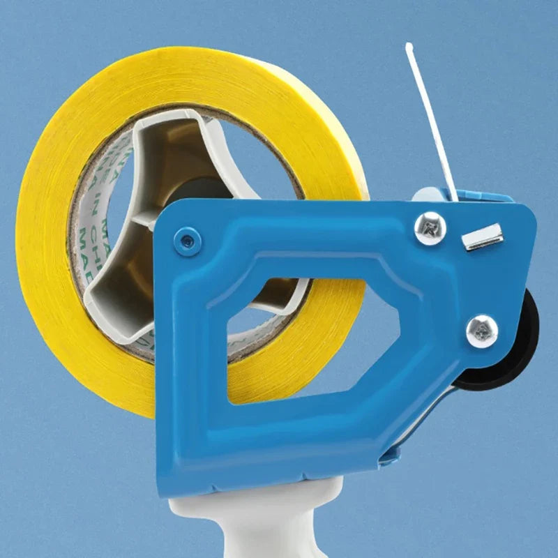 Heavy-Duty Metal Tape Dispenser | Wide Roll Office Packer Tape Dispenser Qme
