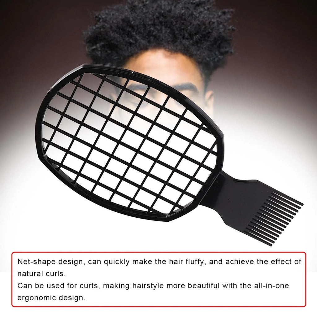 Afro Perm Comb for Curly Hair & Dreadlocks | Hairdressing Tool Hair Styling Comb Qme