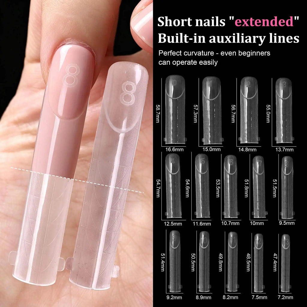 Dual Form French Nail Extension Kit | Fast & Elegant Nail Extension Kit Qme