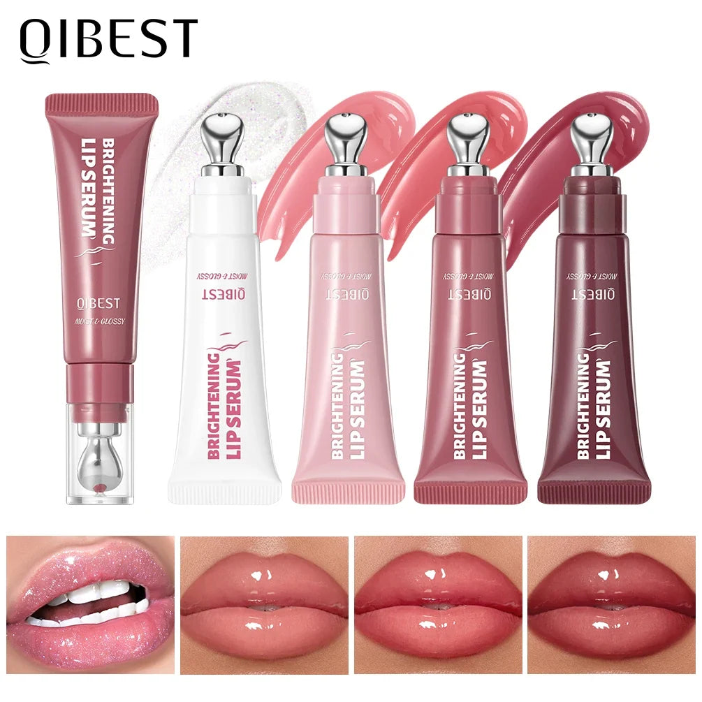 QIBEST Mirror Pearl Crystal Jelly Lip Gloss – 8 Shades Lip Gloss Qme