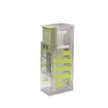 Automatic Pop-Up Dental Floss Dispenser & Storage Box Floss Pick Dispenser Qme green