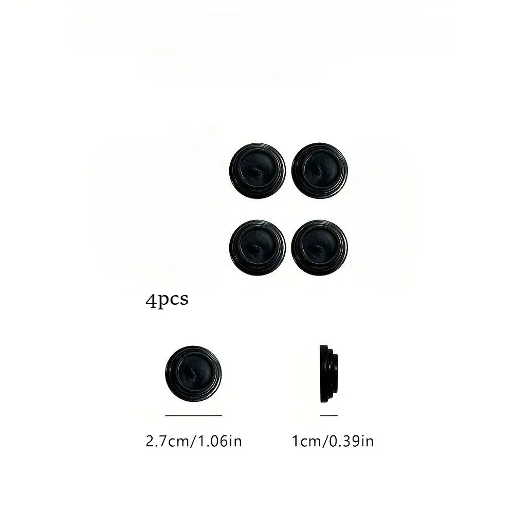 Car Door Soundproof Silicone Cushioning Pads – 4-Pack Car Door Seal Pads Qme