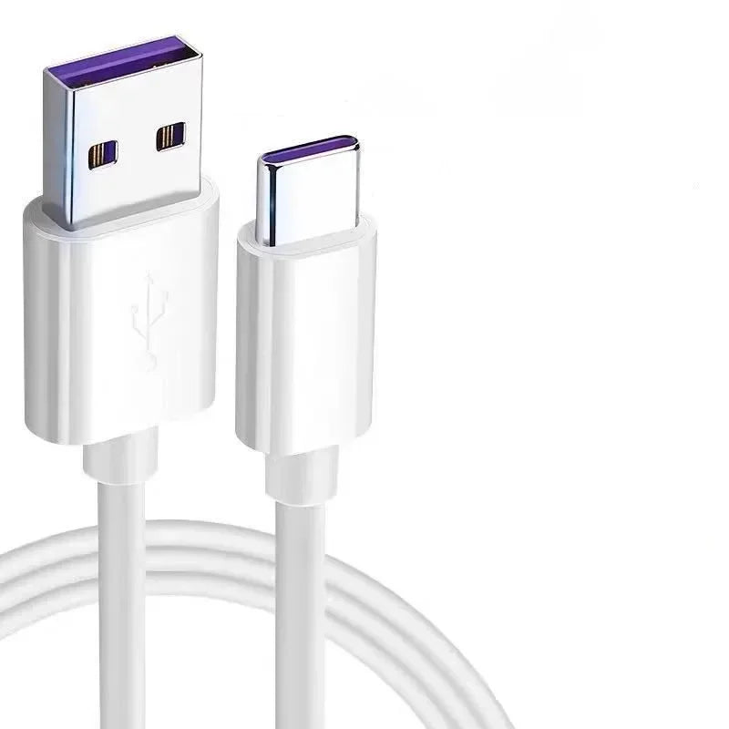 Universal 1M USB-C Cable – 2A Fast Charging & Data Sync USB-C Charging Cable Qme