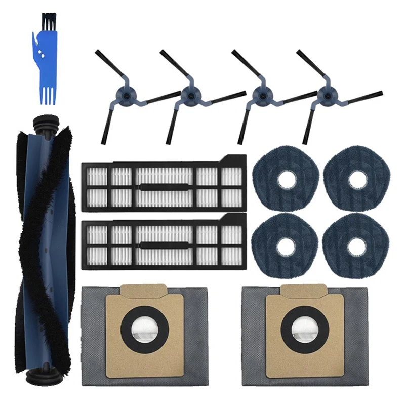 Eufy X10 Pro Omni Robot Vacuum Replacement Accessories Kit Vacuum Accessory Kit Qst Default Title