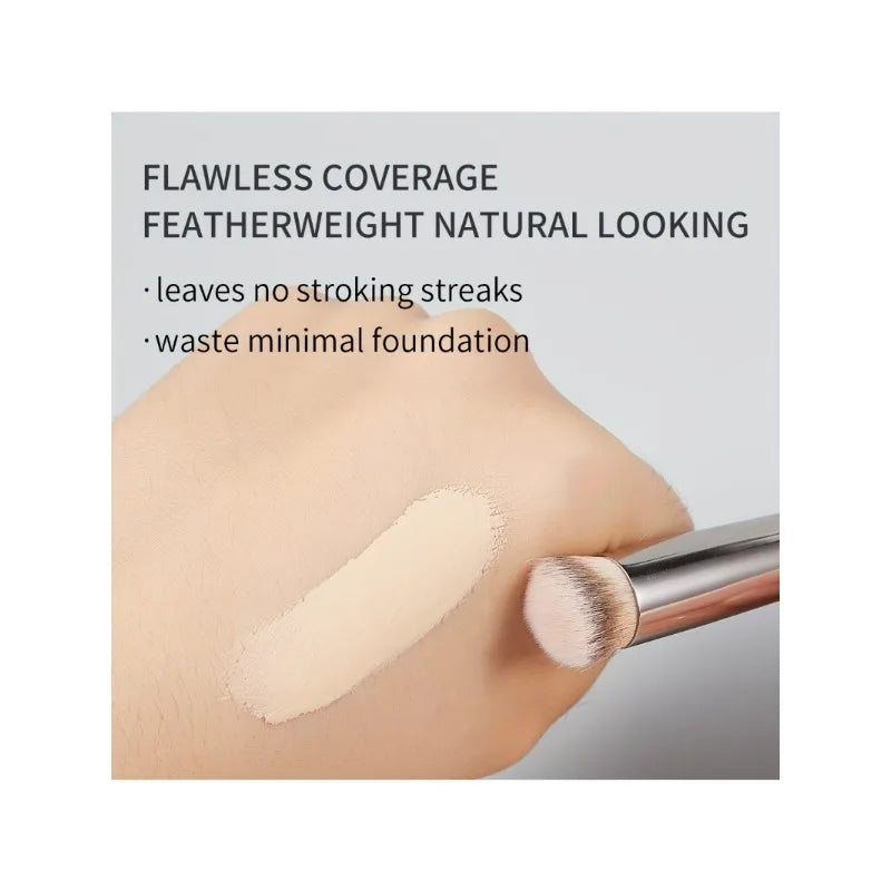 Kabuki Concealer Brush – Dense Bristles for Nose Contour Makeup Brush Qme