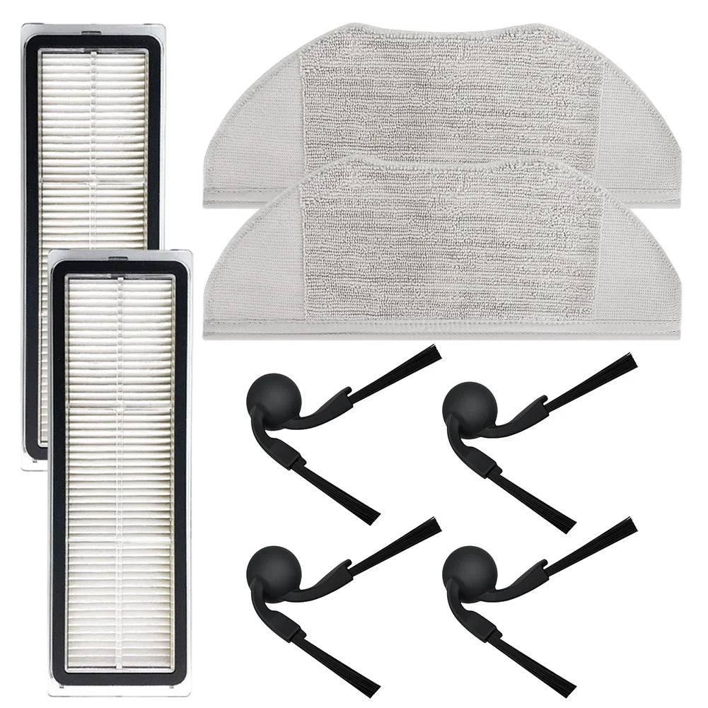 Xiaomi Robot Vacuum S40 OV81 Side Brush HEPA Filter Mop Cloth Kit Vacuum Replacement Kit Qme A