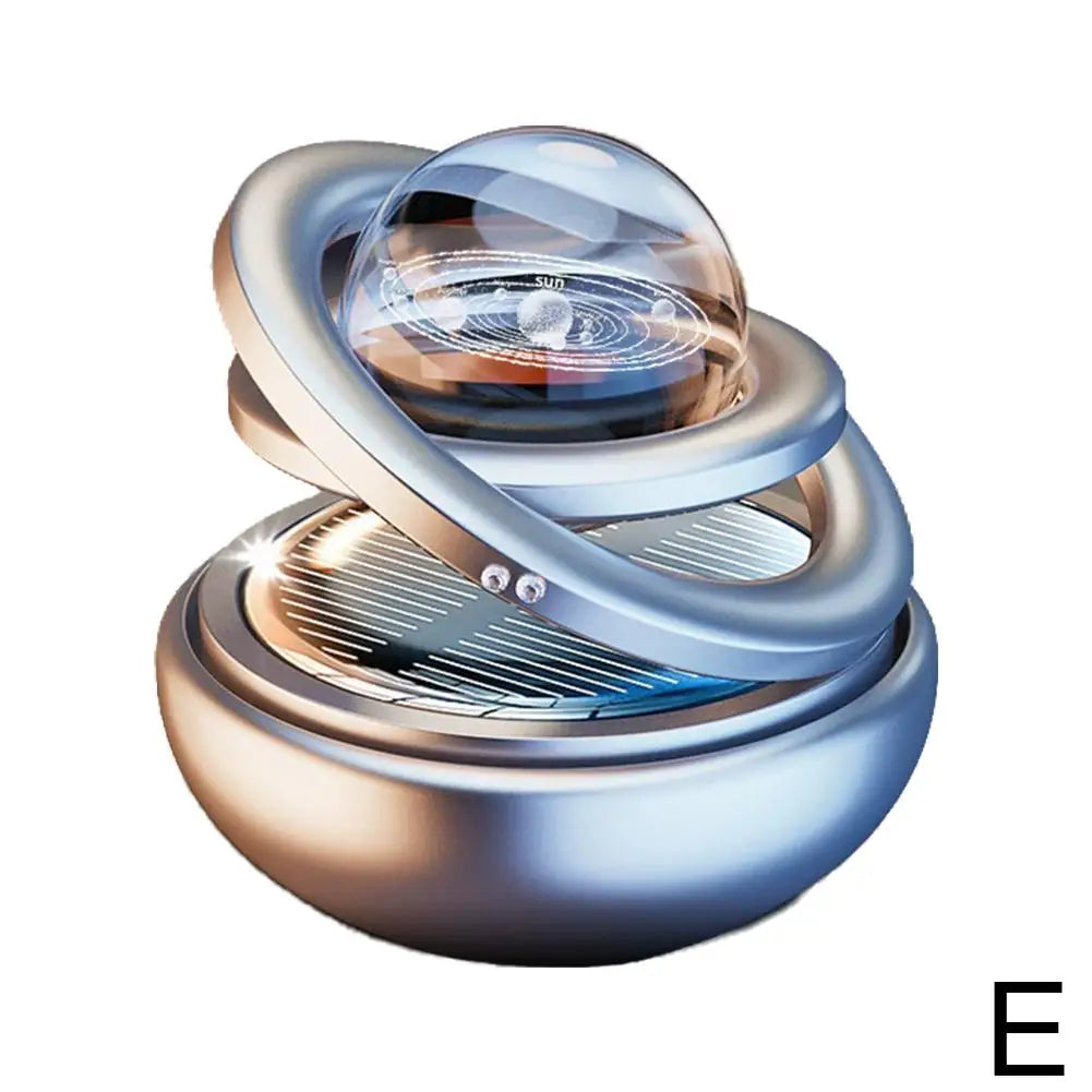 Solar Rotating Car Air Freshener & Aromatherapy Diffuser | Qme Car Air Freshener Qme E