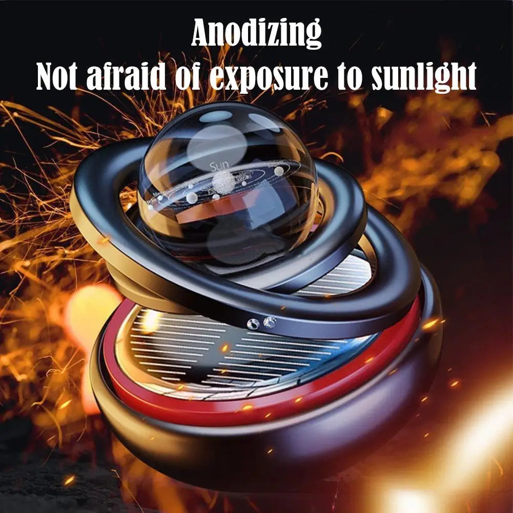 Solar Rotating Car Air Freshener & Aromatherapy Diffuser | Qme Car Air Freshener Qme