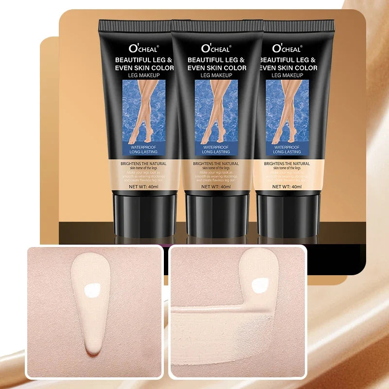 Waterproof Leg Concealer Cream – Sweat-Resistant & Long-Lasting Leg Concealer Cream Qme