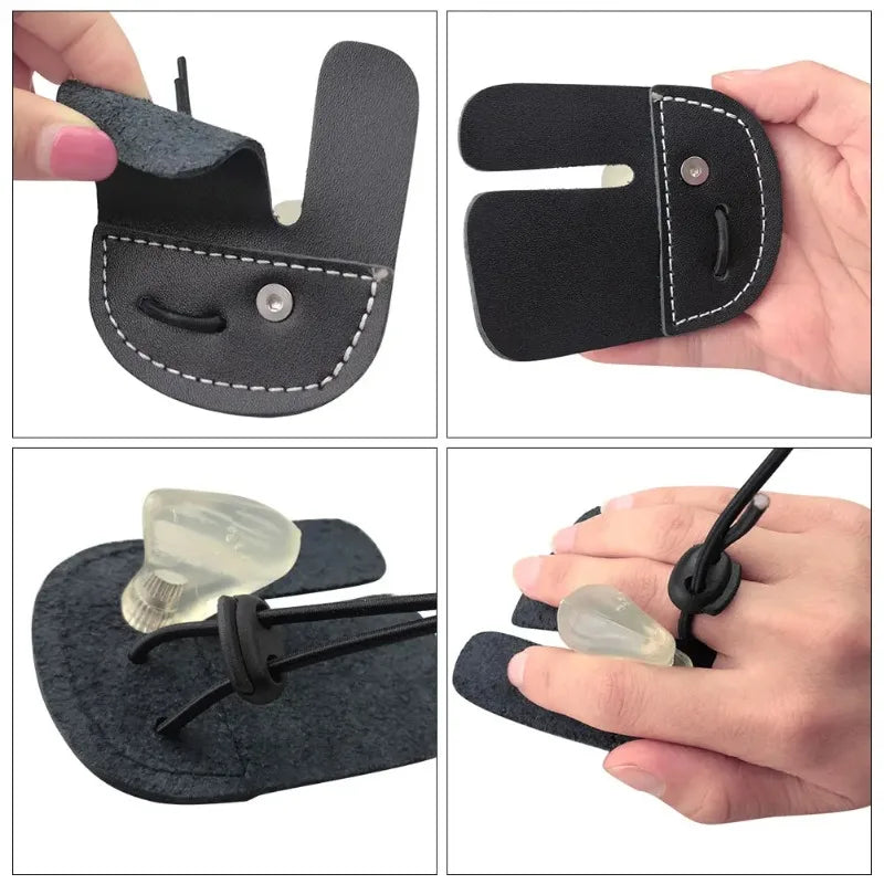 Archery Finger Guard Recurve Bow Mediterranean Style | Qme Archery Finger Guard Qme