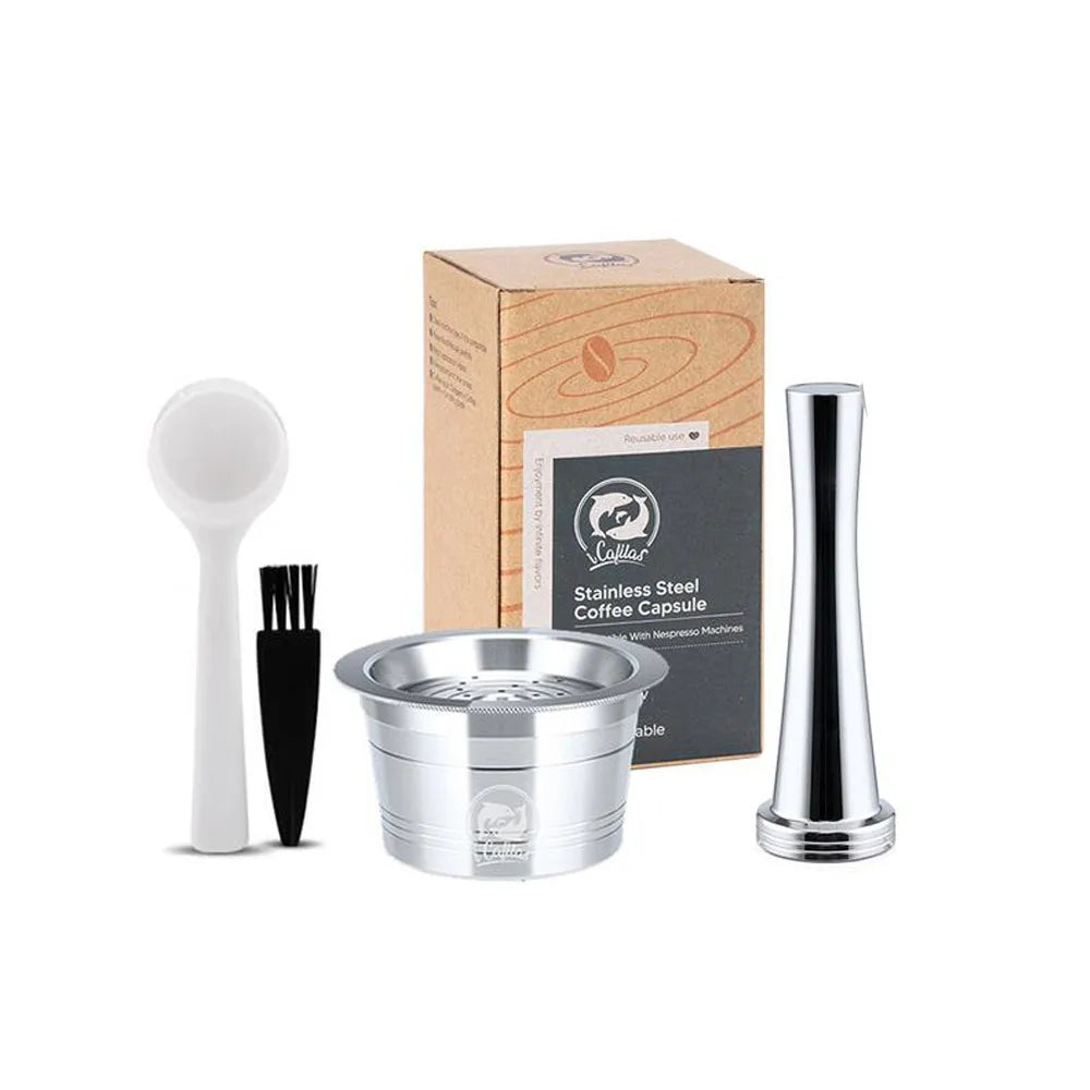 Reusable Stainless Steel Coffee Capsules – Tchibo Cafissimo Reusable Coffee Capsule Qst 1 capsule T