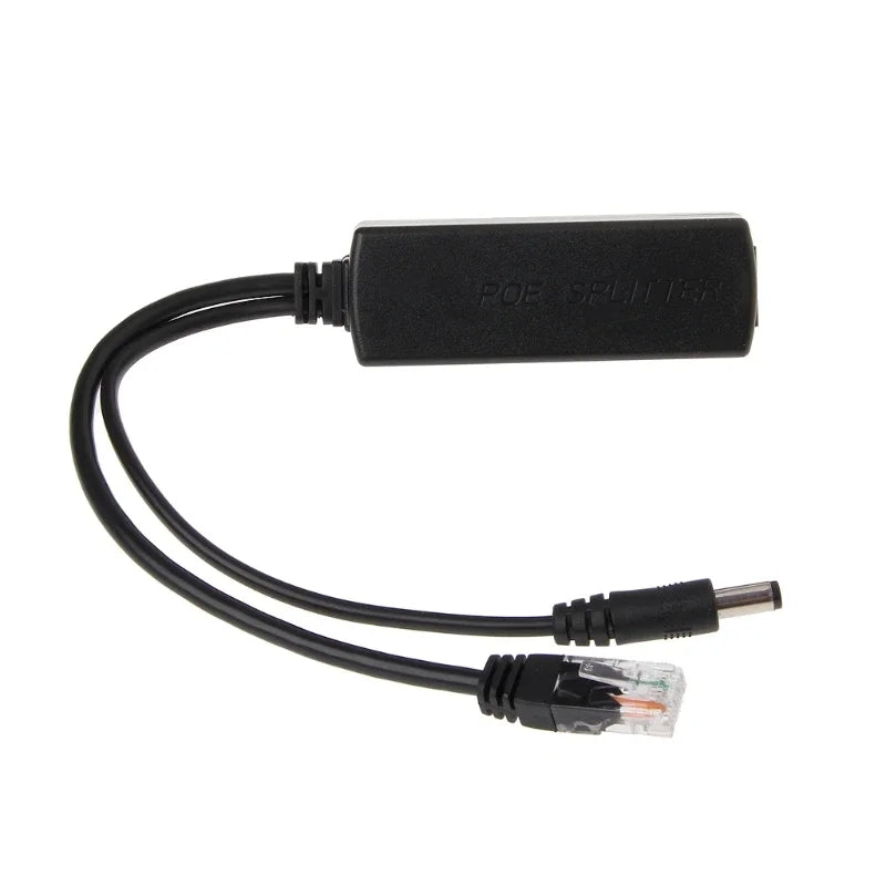 PoE Splitter Adapter 10/100M IEEE802.3at/af for IP Camera PoE Splitter Adapter Qme