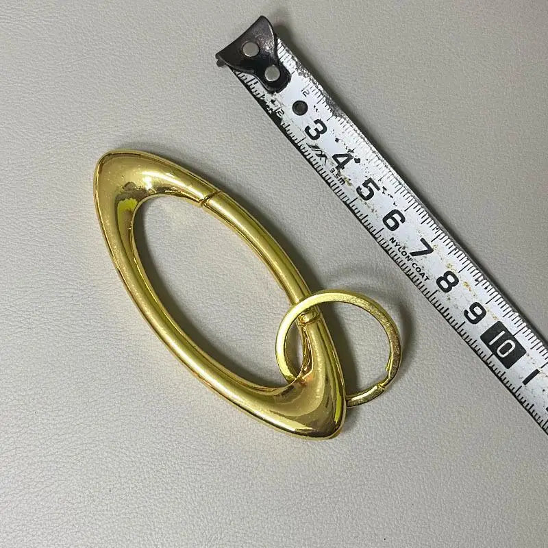 Zinc Alloy Cross Carabiner Keychain Bag Charm – 16 Colors Carabiner Keychain Charm Qme A13