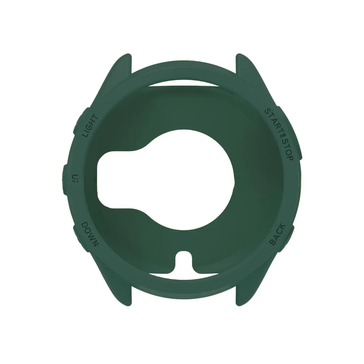 Silicone Case for Garmin Forerunner 965 – Scratch Protection Cover Watch Protection Case Qme Green for Forerunner 965