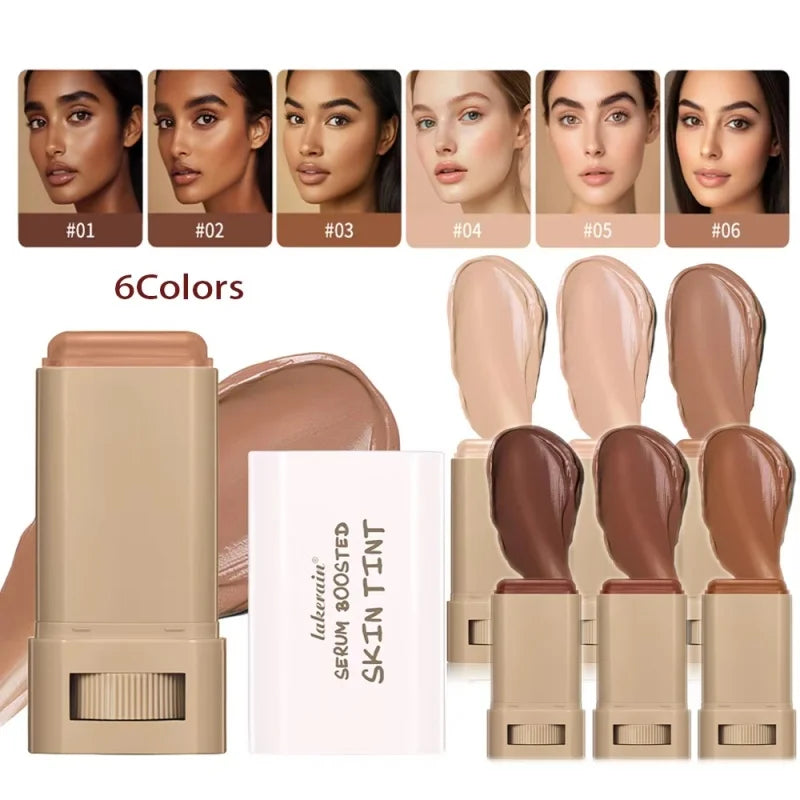 Qme Stick Foundation Skin Tint – High Coverage Plumping Formula Foundation Stick Qme
