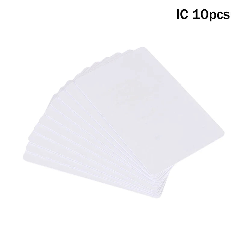Rewritable 125KHz RFID Blank PVC Cards T5577 EM4305 – 10 Pack RFID Access Card Qme IC