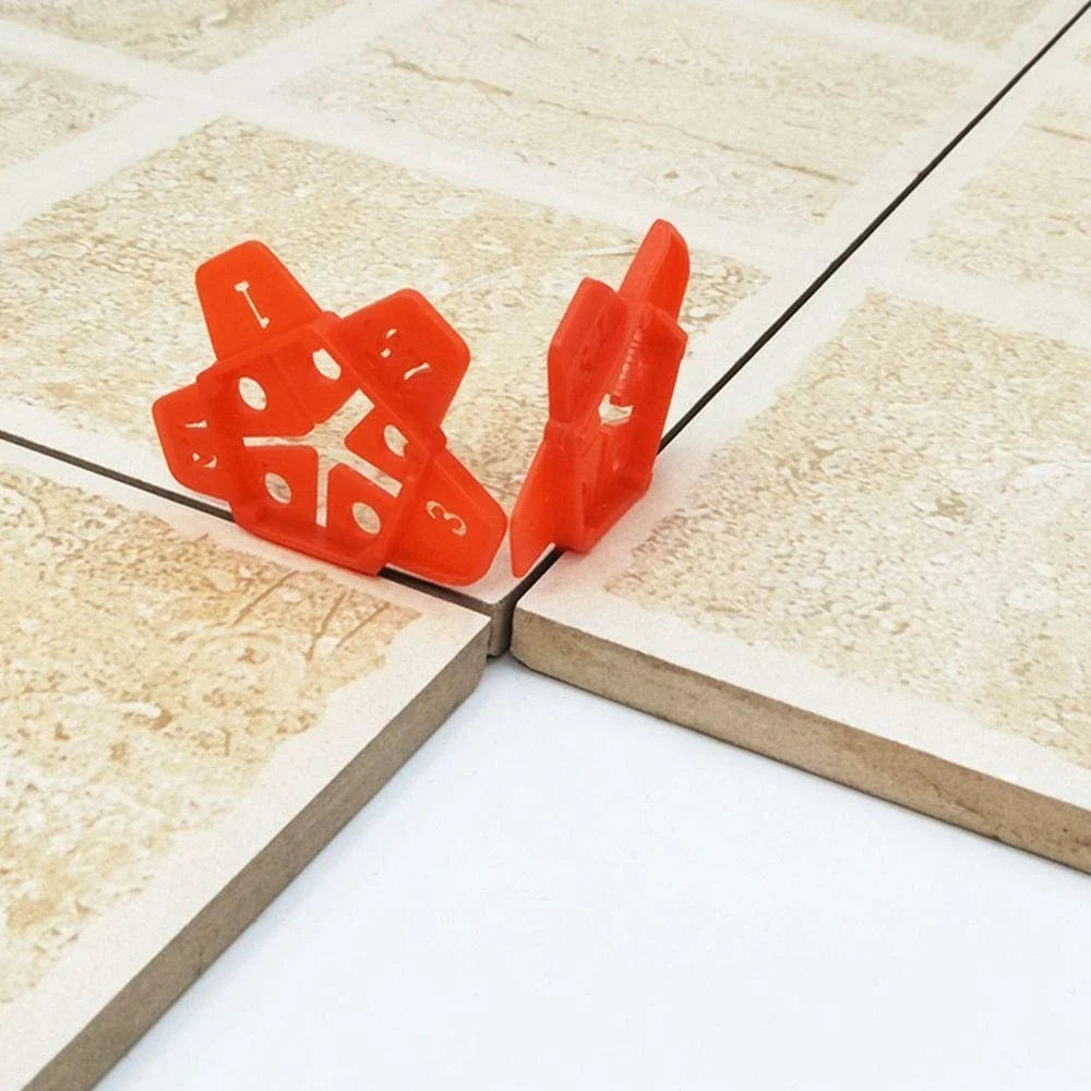 Reusable Plastic Tile Spacer Cross Gap Locator Floor Leveling Tool Tile Spacer Tool Qme