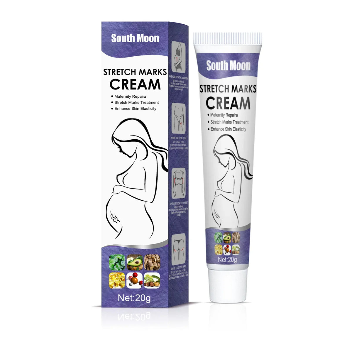 Stretch Mark Cream – Firms, Hydrates & Improves Skin Elasticity Body Firming Cream Qme