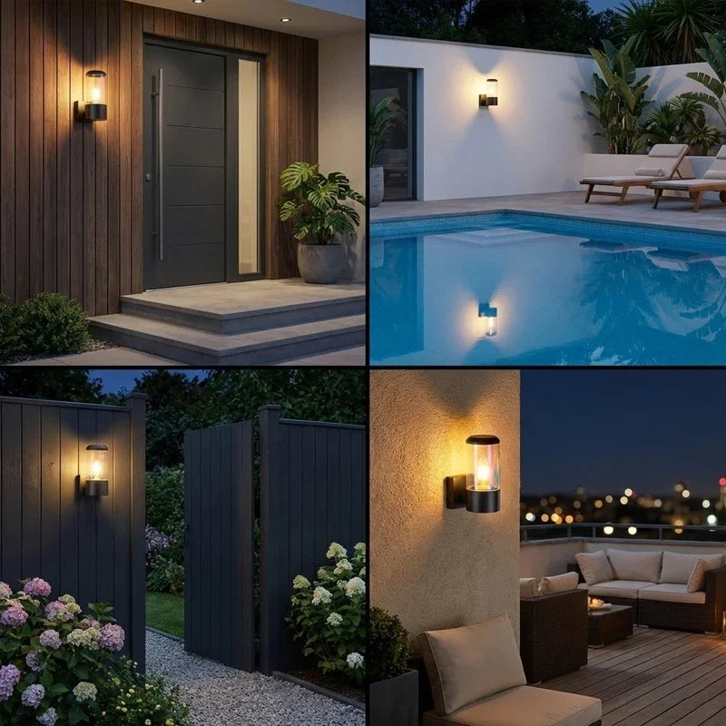 Birdcage Outdoor LED Wall Light | IP65 Waterproof Aluminum Outdoor Wall Light Qme