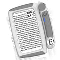 Foldable Rechargeable Magnifying Glass with LED Light 2x 8x 20x Handheld Magnifier Qme As Shown
