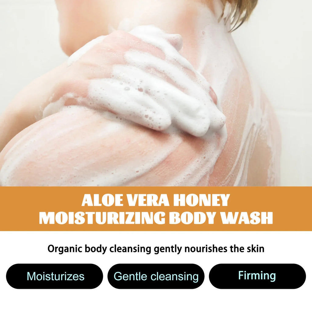 EELHOE Brightening Exfoliating Honey Shower Gel 100g Body Wash Brightening Body Wash Qst