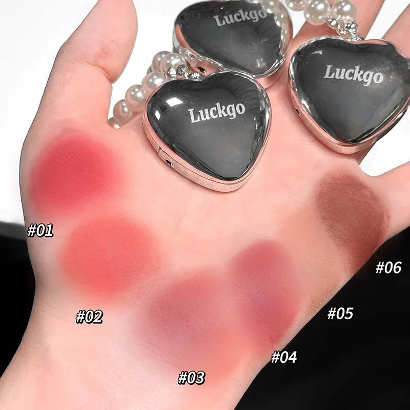 Mini Heart Shape Lip Gloss – Matte, Mirror & Pearl | 6 Shades Lip Gloss Qme