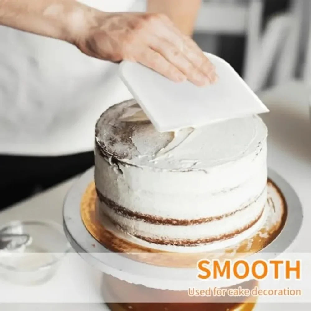 Multifunctional Dough Scraper & Cream Spatula | Baking Tool Dough Scraper Spatula Qme