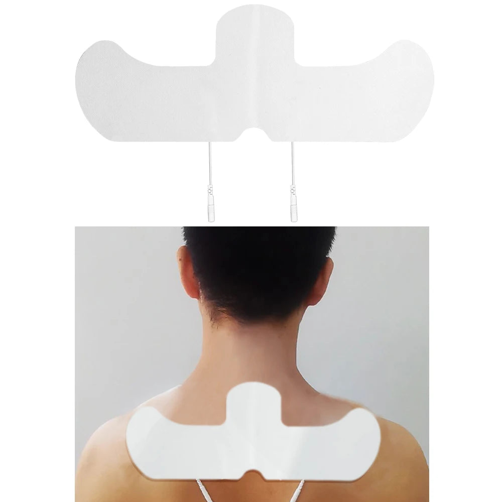 TENS EMS Electrode Gel Pad – Back Shoulder Neck Stimulator Patch Electrode Gel Pad Qst