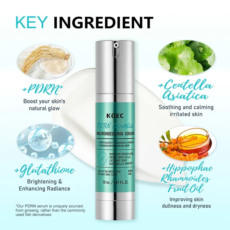 PDRN Centella Asiatica Facial Serum – Smooth & Moisturize Facial Serum Qme
