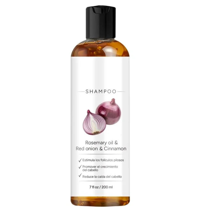 WARMKISS Biotin Rosemary Onion Thickening Shampoo | All Hair Thickening Shampoo Qst Onion Cinnamon 200ML
