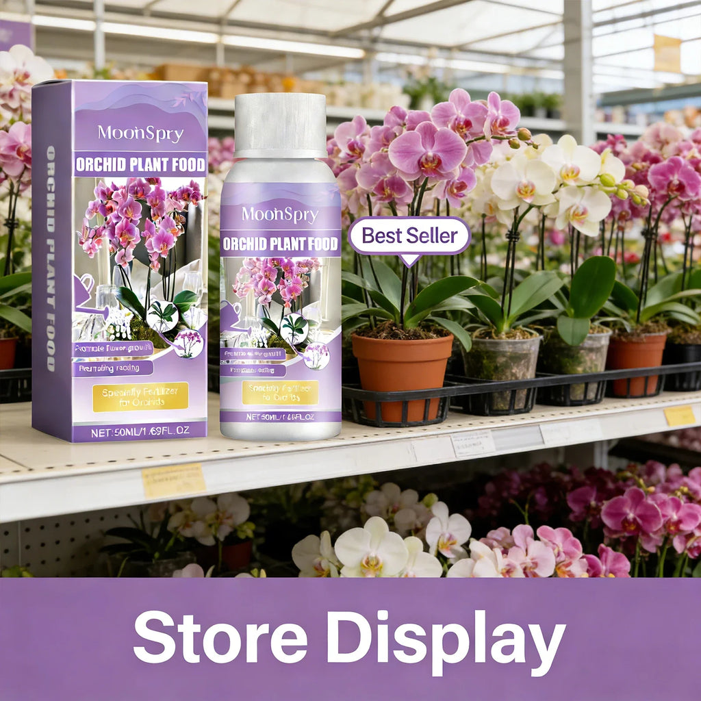 Orchid Growth Agent – Root & Flowering Booster Nutrient Orchid Fertilizer Spray Qme 2 X 50ml Boxed