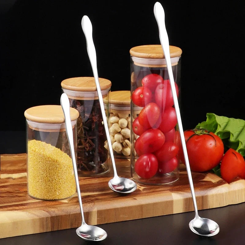 Stainless Steel Pickle Fork Long Handle Jar Grabber | Qme Pickle Fork Utensil Qme