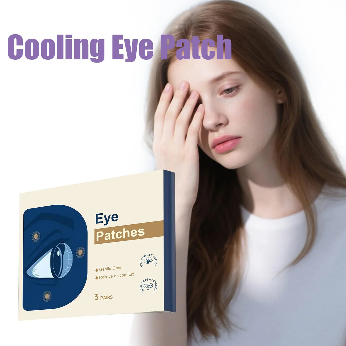 Cooling Hydrating Under-Eye Gel Patches | Deep Moisture Mask Under-Eye Gel Patches Qme