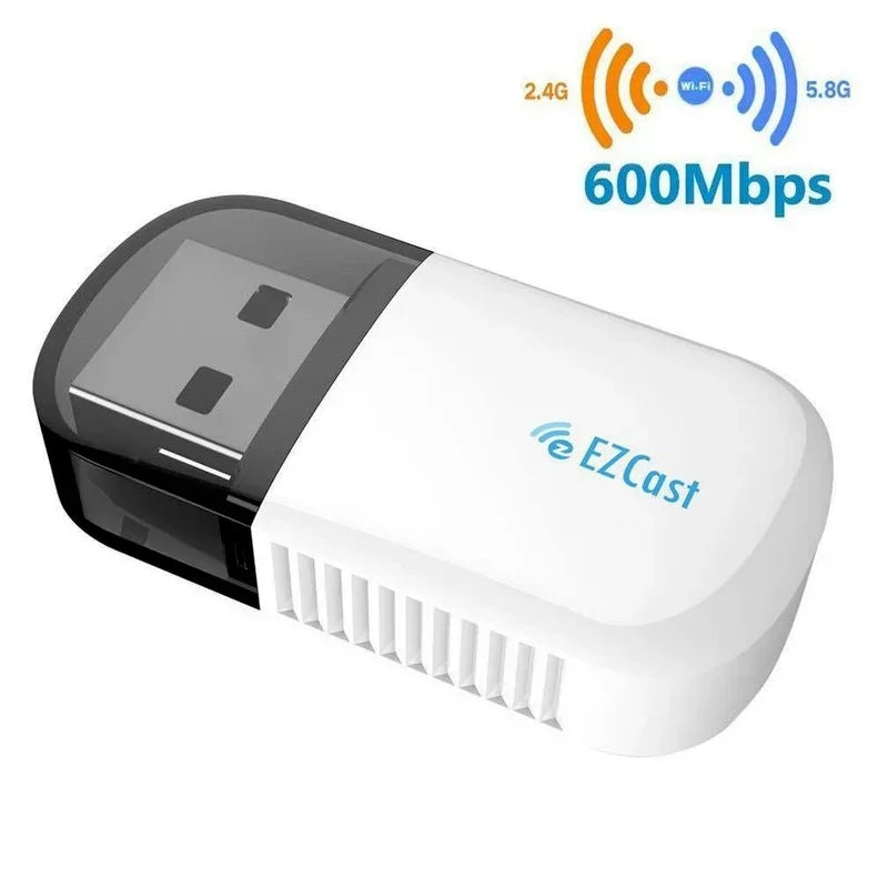 Portable Dual-Band USB WiFi Bluetooth 4.2 Adapter – Plug & Play USB WiFi Adapter Qme Default Title