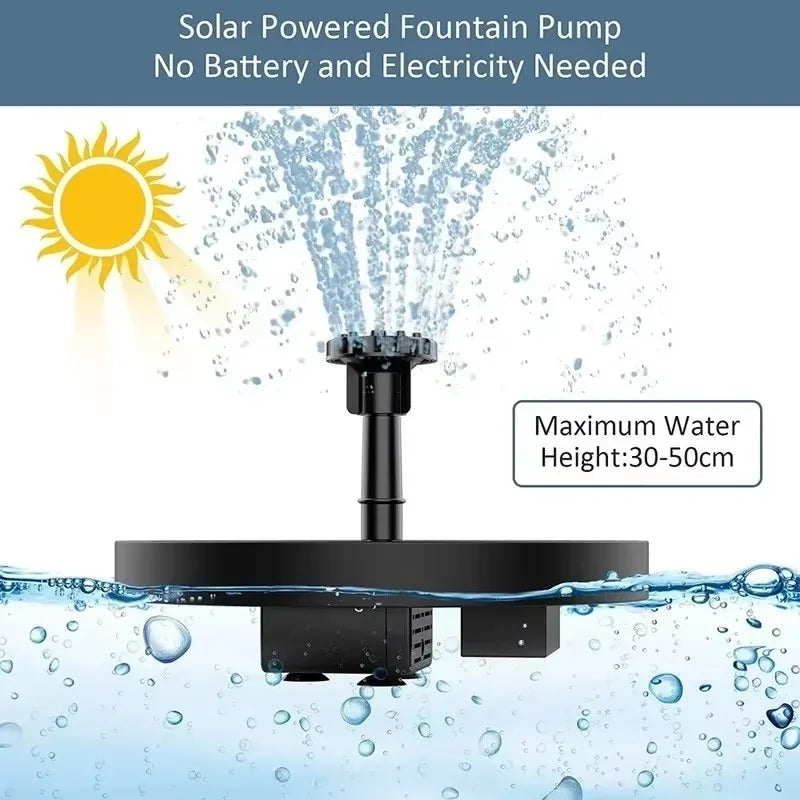 Solar Floating Fountain Pump – Outdoor Pool & Garden Decor Solar Fountain Pump Qme