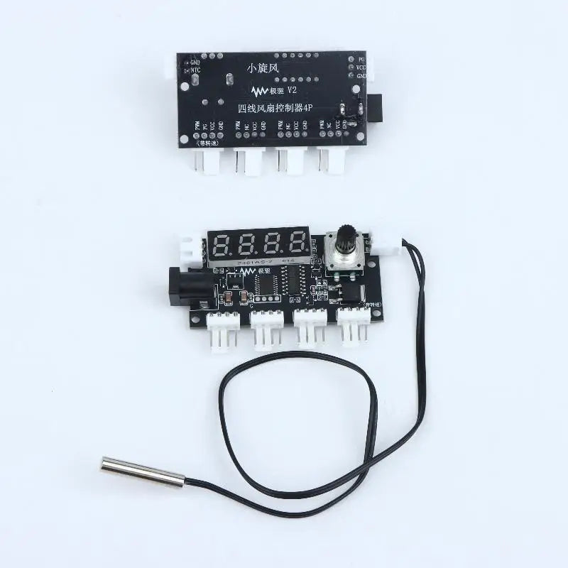 Digital Temperature Control Module DC 5-24V 4-Digit LED Display Temperature Control Module Qme