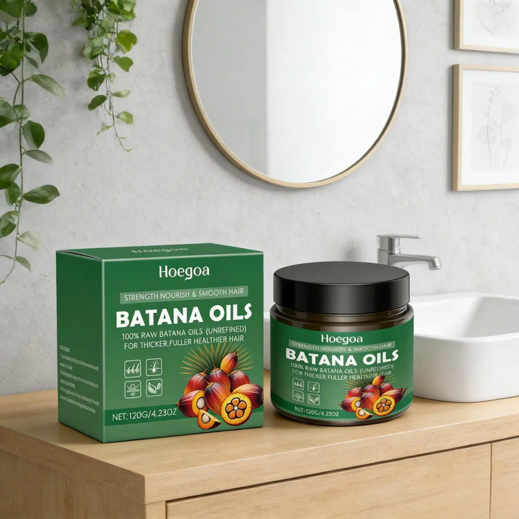 HOEGOA Batana Oil Hair Mask – Deep Moisture & Repair 120g Hair Mask Treatment Qst