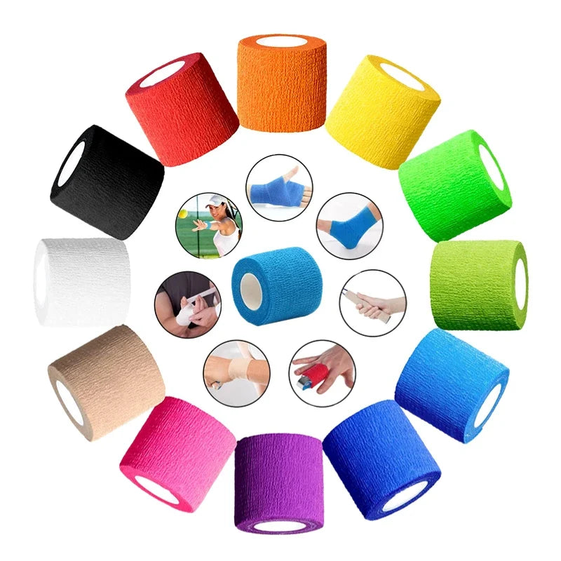 Self-Adhesive Elastic Bandage Wrap – Knee & Joint Support Elastic Bandage Wrap Qme