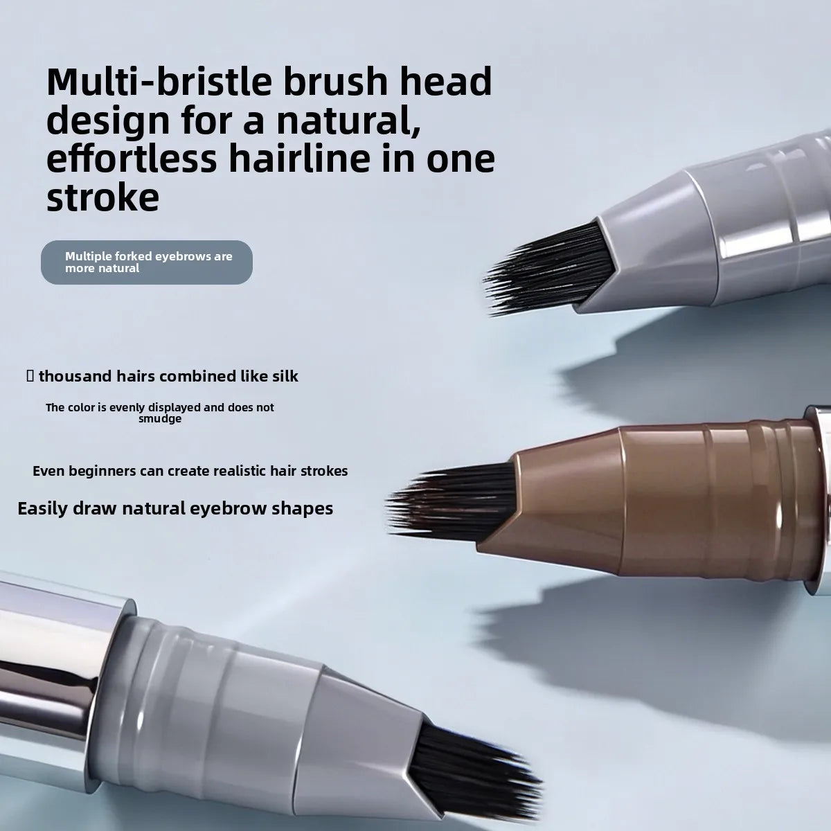 AIYI Multi-Pronged Tattoo Brow Pen – Waterproof, Long-Lasting Eyebrow Brow Pen Qme