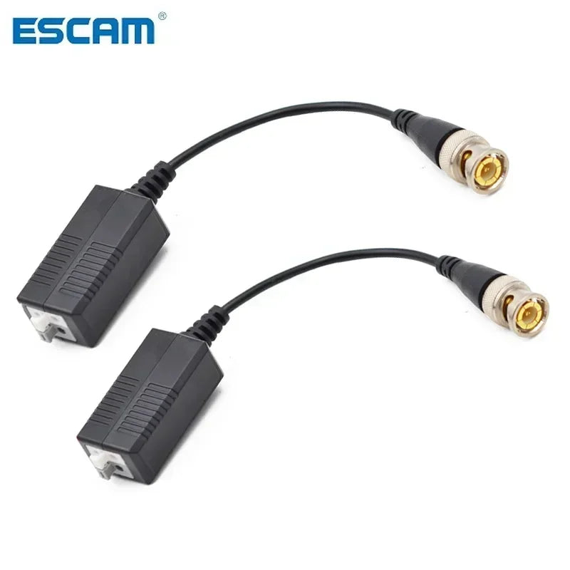 5-Pair Passive UTP Video Balun BNC Cat5 CCTV Transceivers CCTV Video Balun Qme