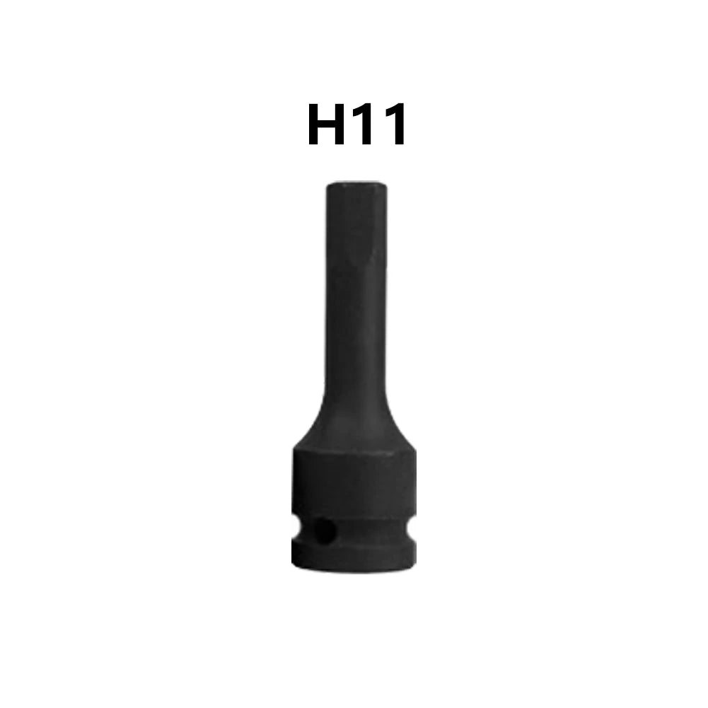 Electric Drill Socket Adapter – Hex Head Wrench, Chrome-Moly Steel Socket Adapter Qme H11