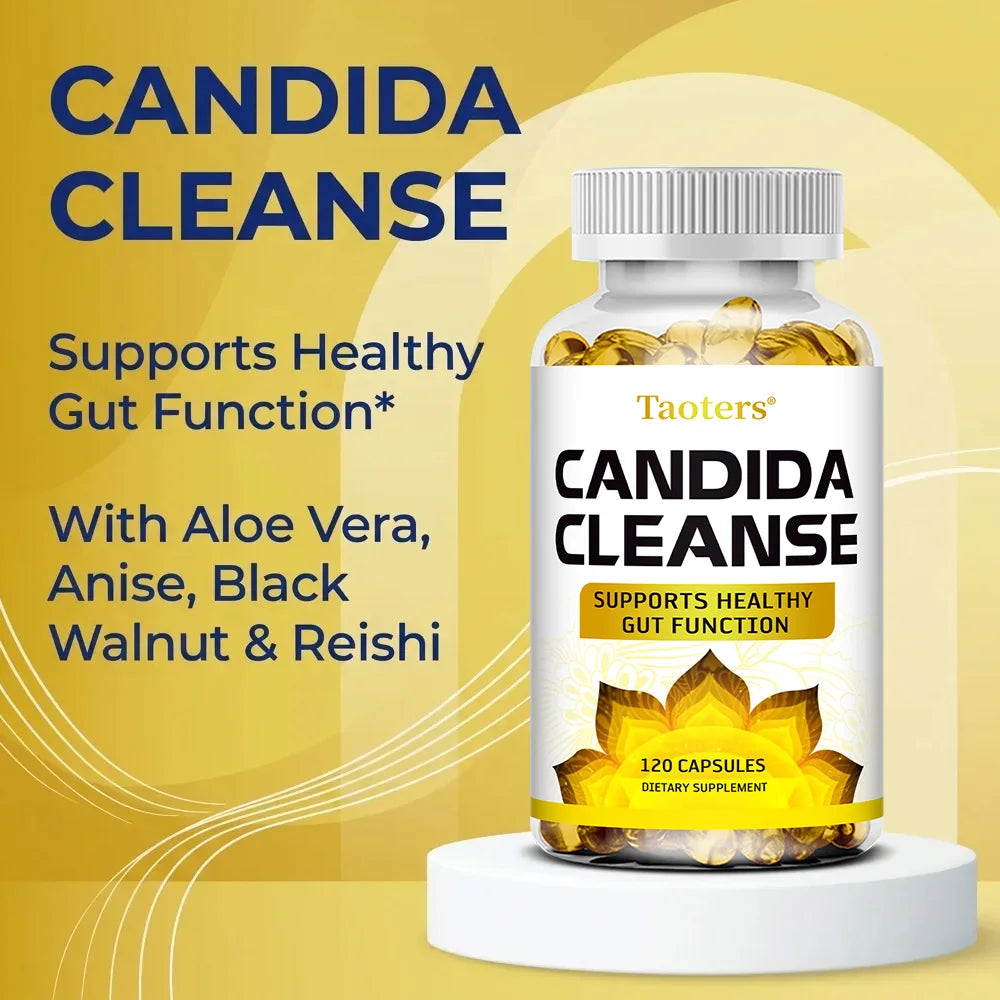 ZENVITALIZE Candida Cleanse – Gut Detox & Digestive Support Digestive Support Supplement Qst