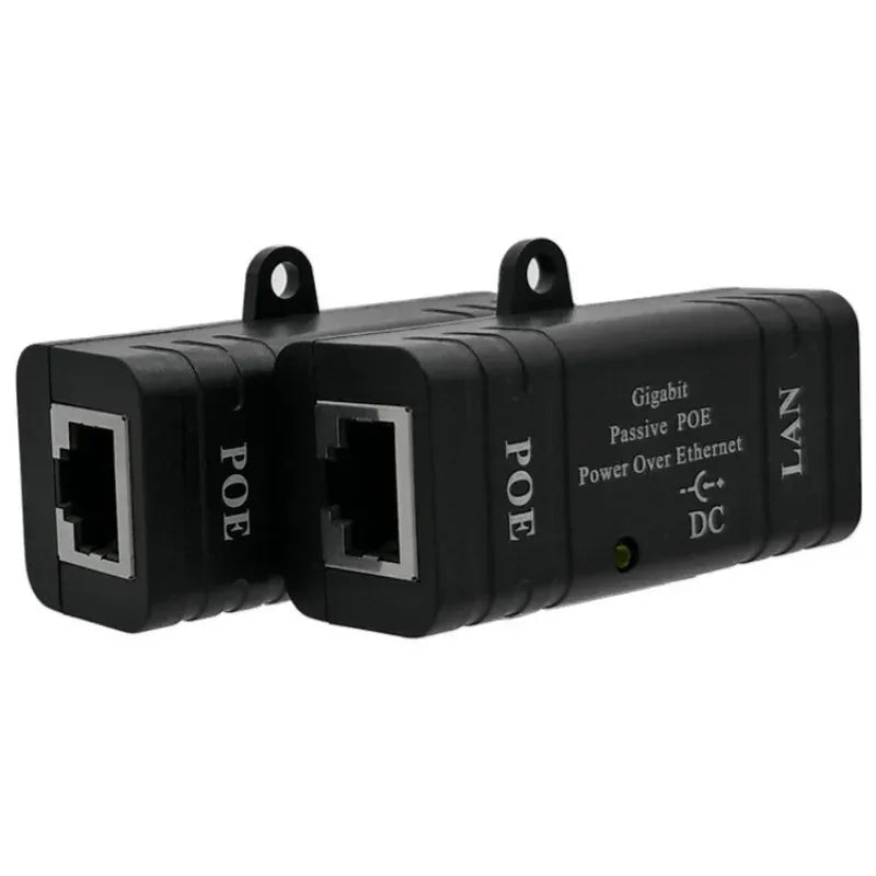 1000 Mbps PoE Injector Splitter – 5V 12V 24V 48V IP Camera PoE Injector Splitter Qme